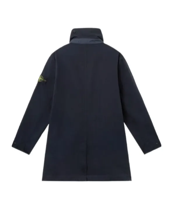Stone Island Compass-Badge Button-Up Coat