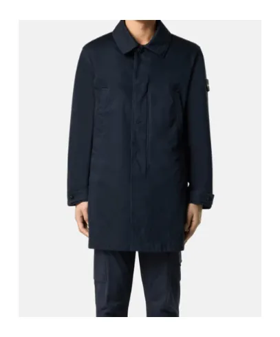 Stone Island Compass-Badge Button-Up Coat