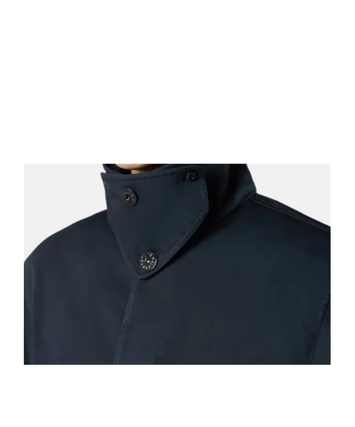 Stone Island Compass-Badge Button-Up Coat