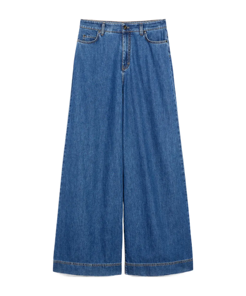 Weekend Max Mara Vega Wide Leg Jeans