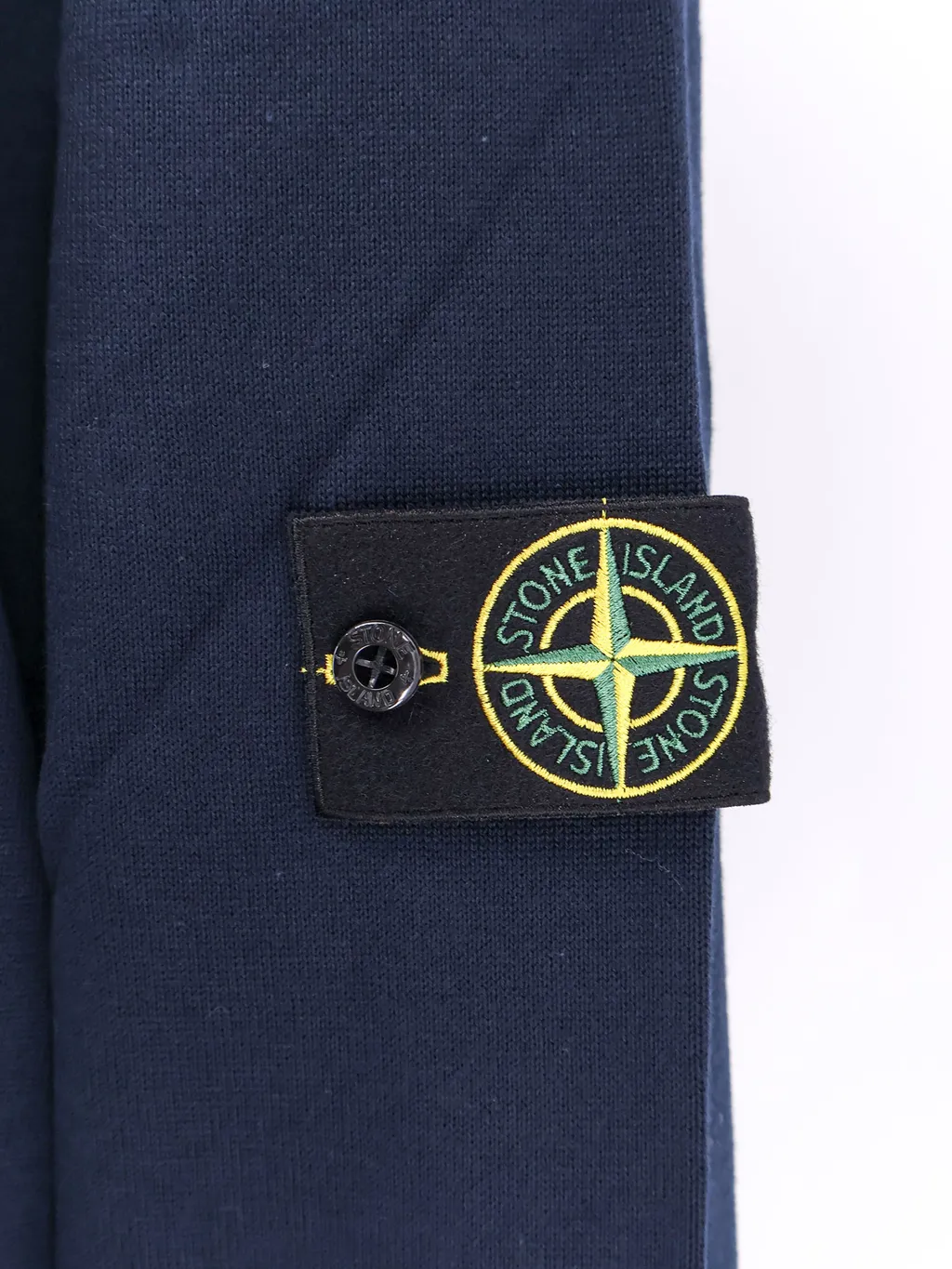 Stone Island Compass Patch Crewneck Jumper