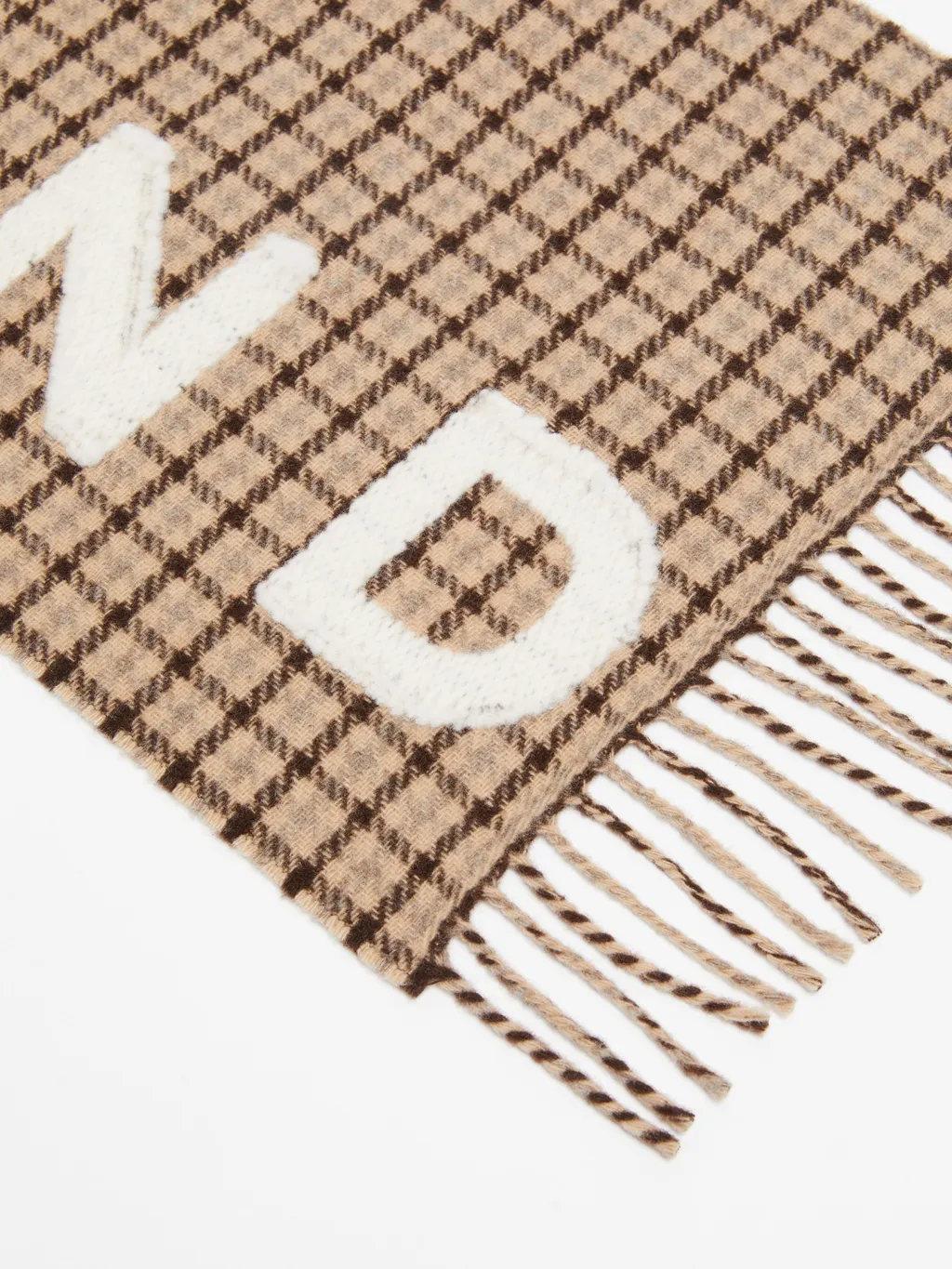 Logo Wool Scarf