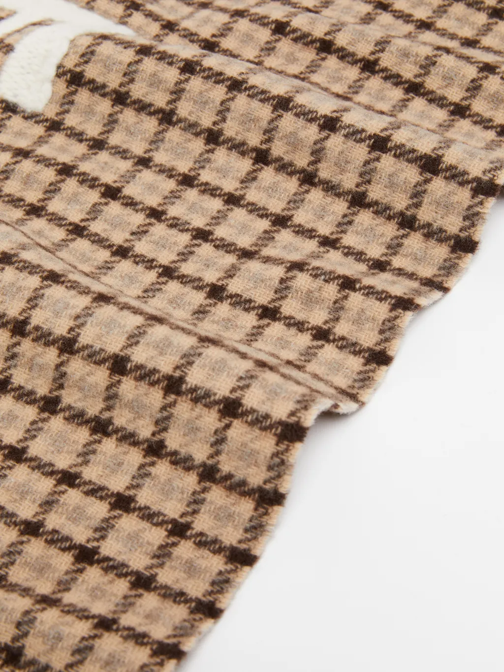 Logo Wool Scarf