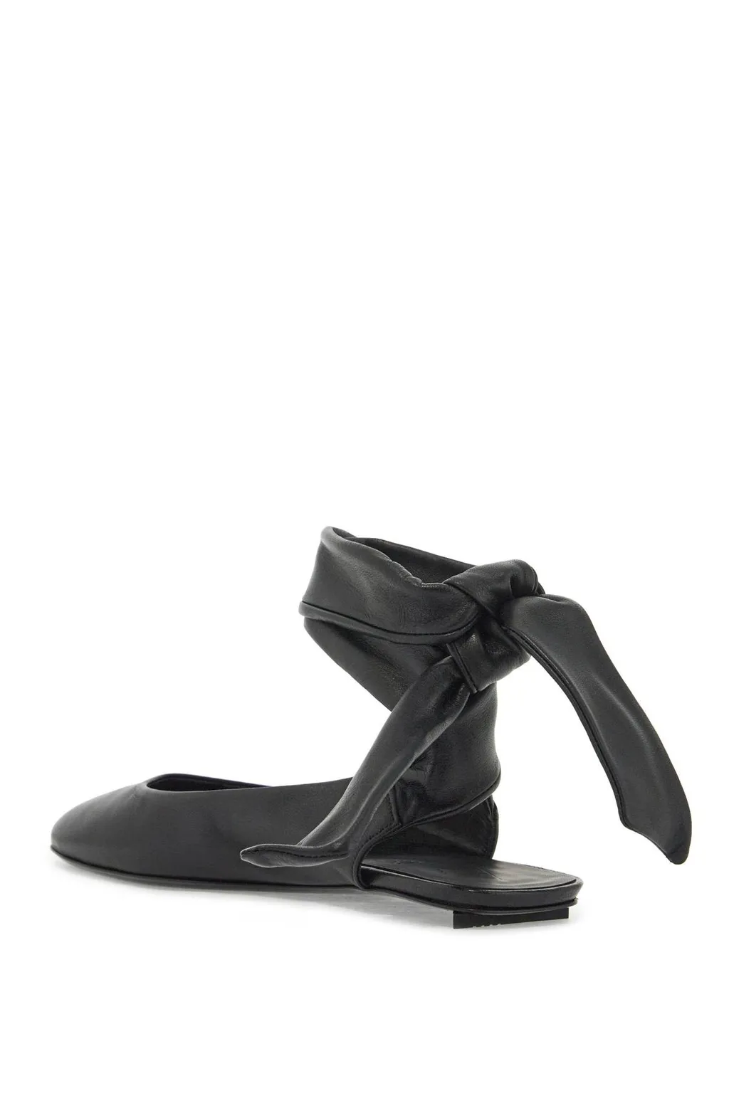 The Attico Ankle Strap Flat Shoes