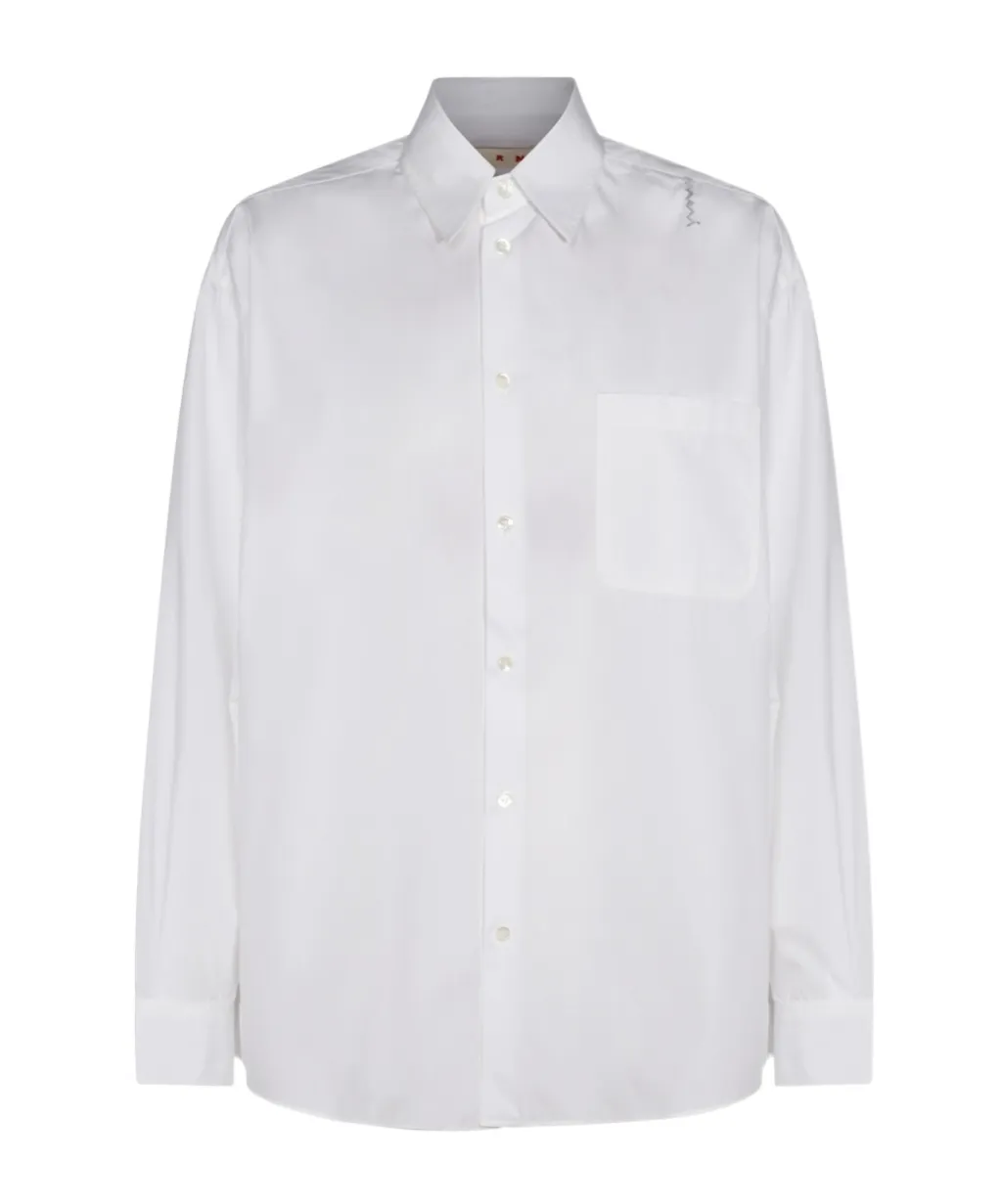 Marni Long-Sleeved Button-Up Shirt