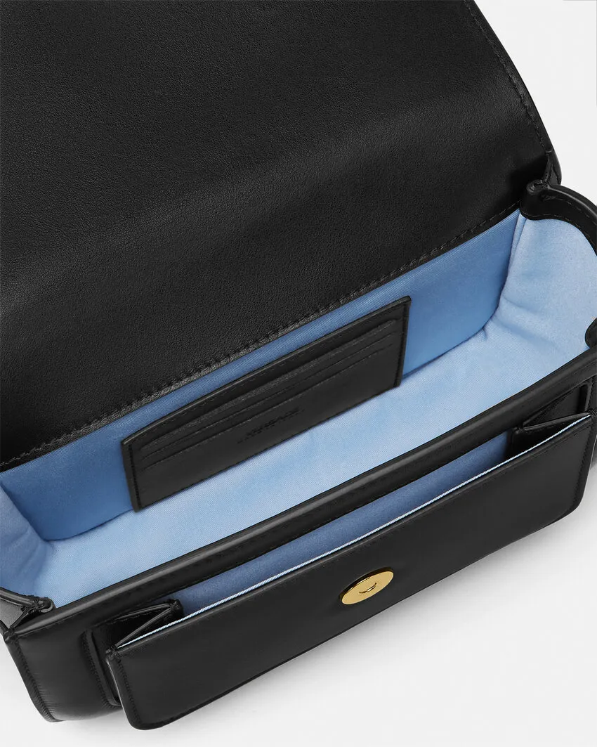 Versace Medusa Foldover Top Messenger Bag