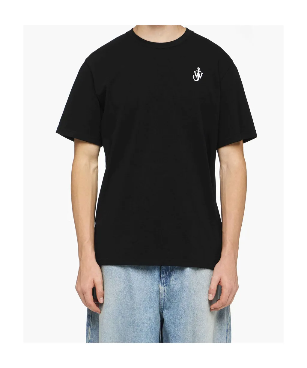 Jw Anderson Anchor Embroidered T-Shirt