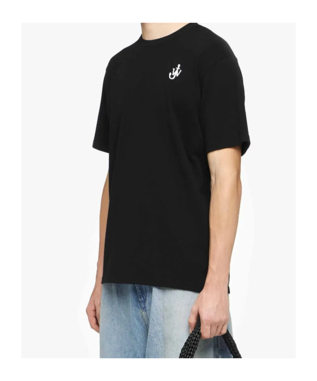 Jw Anderson Anchor Embroidered T-Shirt