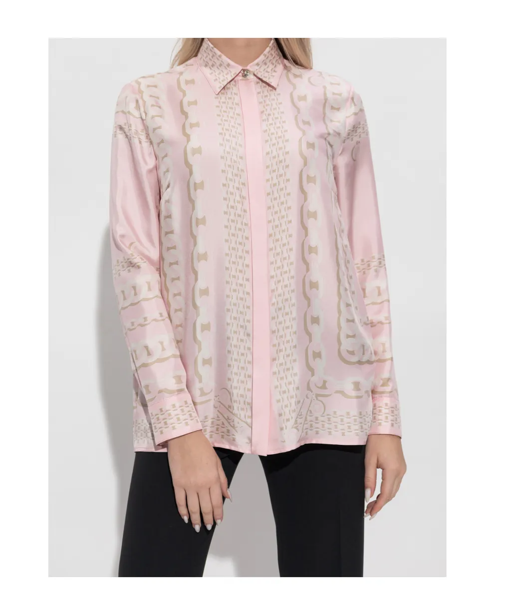 Versace Treasure Foulard Long-Sleeved Shirt