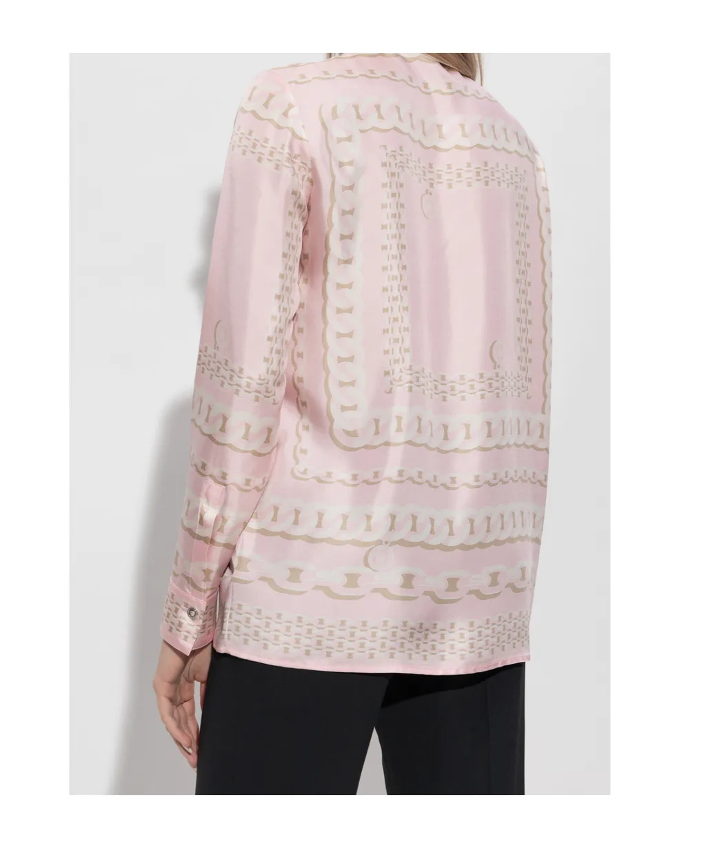 Versace Treasure Foulard Long-Sleeved Shirt