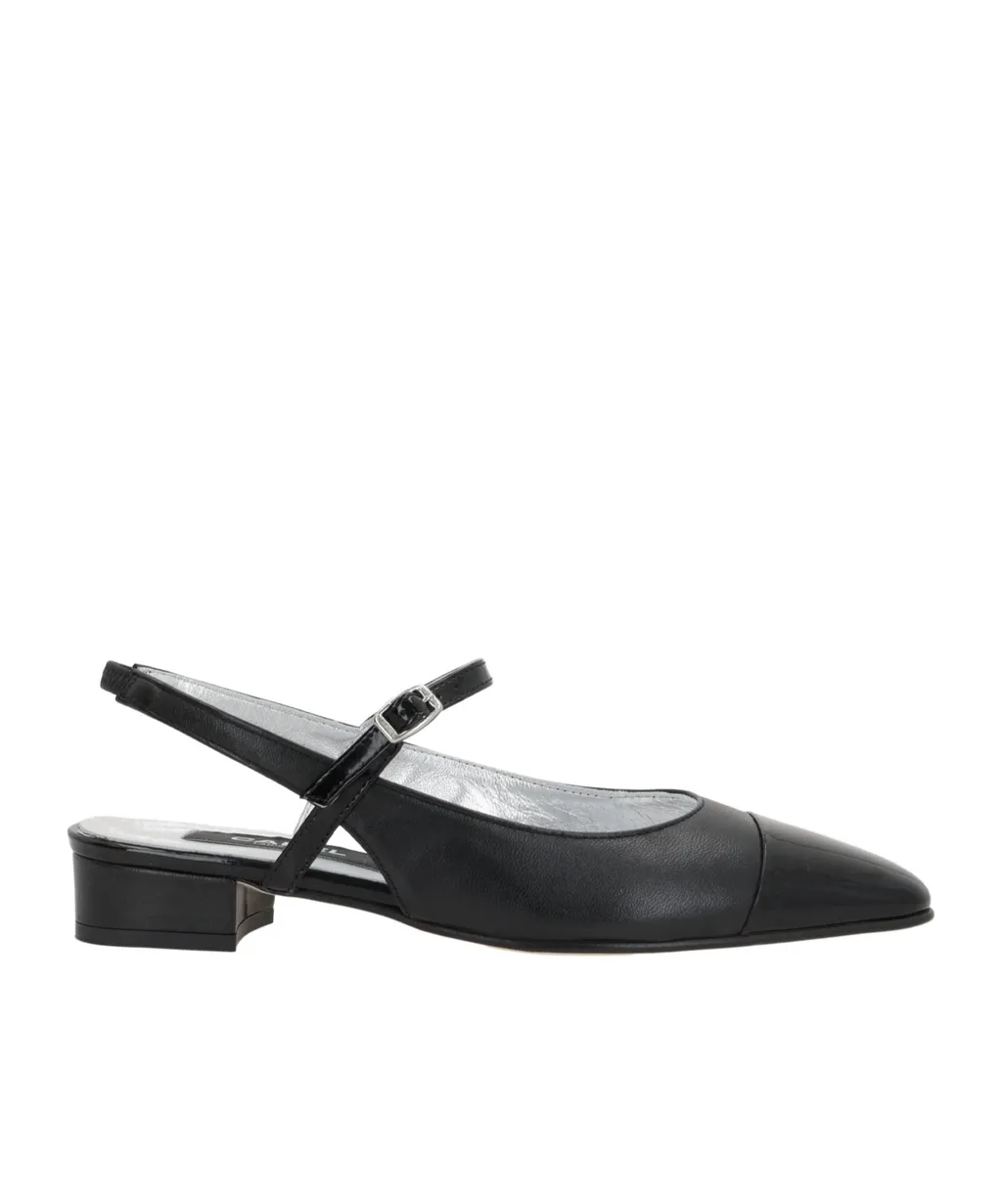 Carel Oceano Buckled Slingback Flat Shoes