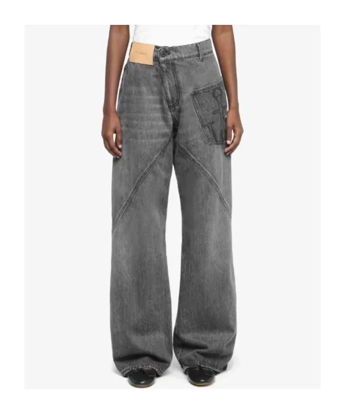 Jw Anderson Twisted Workwear Denim Jeans