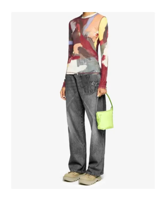 Jw Anderson Twisted Workwear Denim Jeans