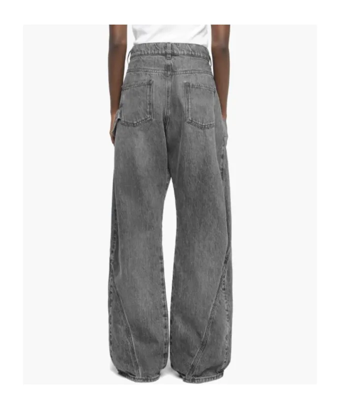 Jw Anderson Twisted Workwear Denim Jeans