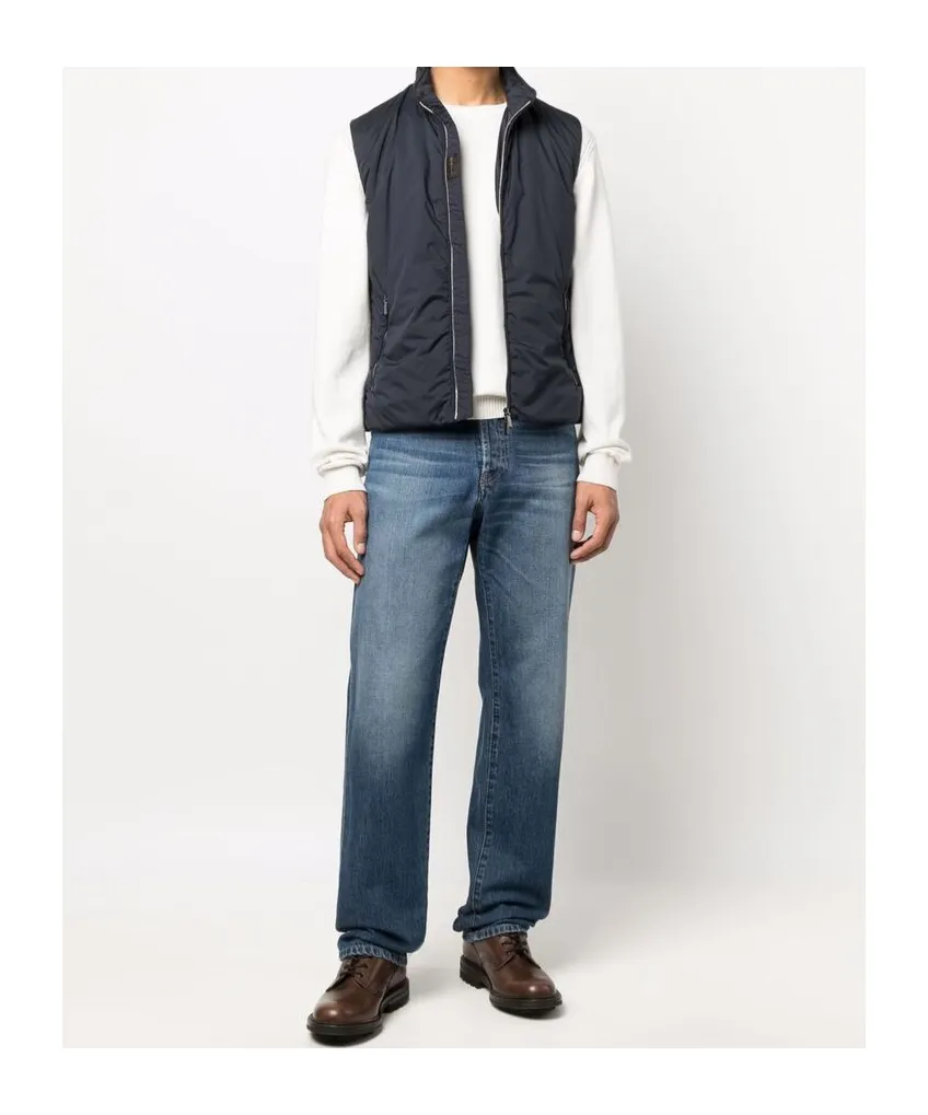 High-Necked Vest