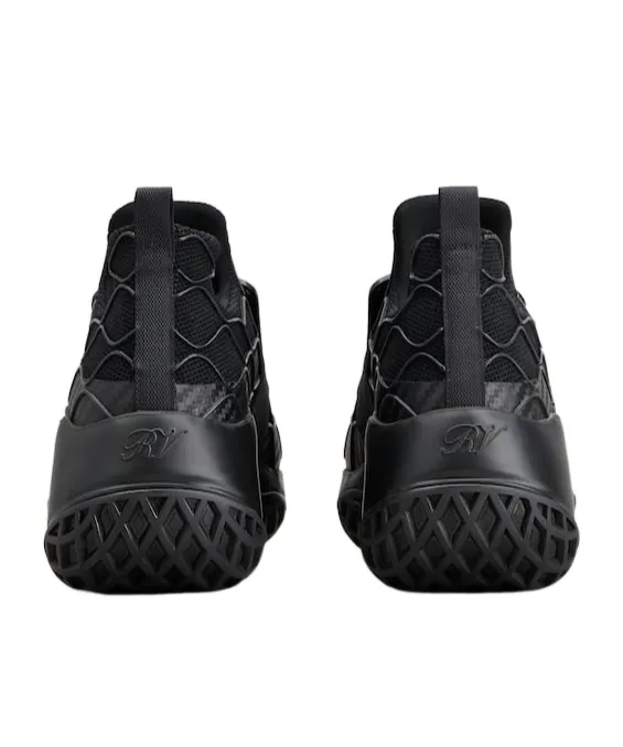 Roger Vivier Viv' Run Technical Lacquered Buckle Sneakers