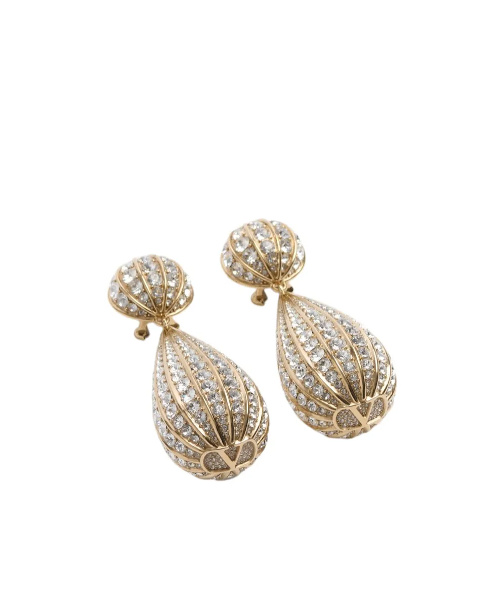 Valentino Poetiques Des Gouttes Embellished Earrings