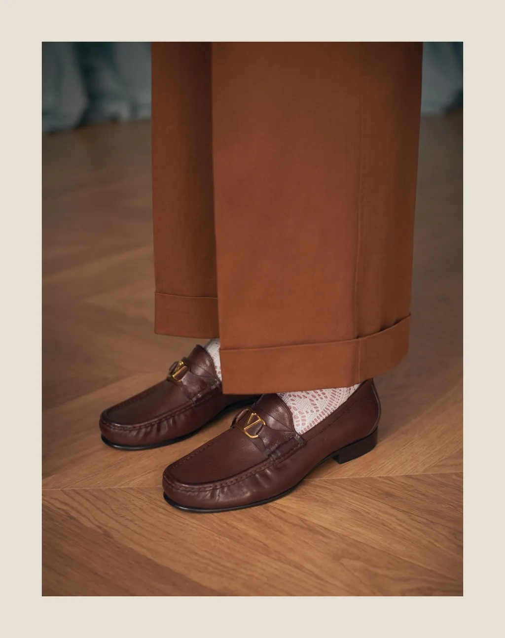 Valentino Vlogo Signature Slip-On Loafers
