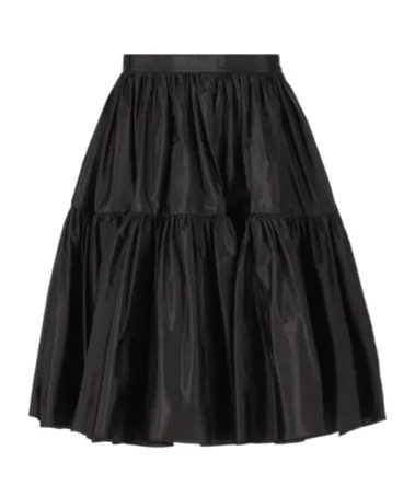 Valentino Ruffled High Waist Skirt