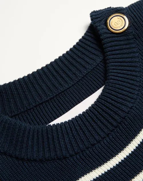 Valentino Striped Crewneck Jumper
