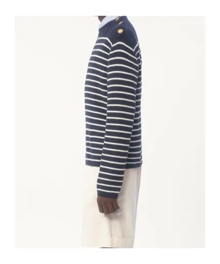 Valentino Striped Crewneck Jumper
