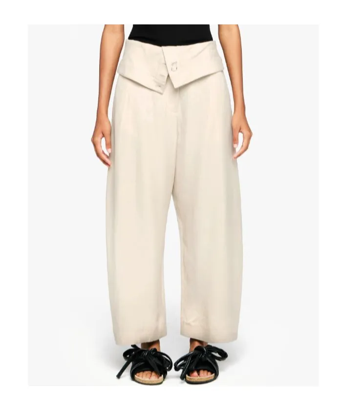 Jw Anderson Fold-Over Trousers
