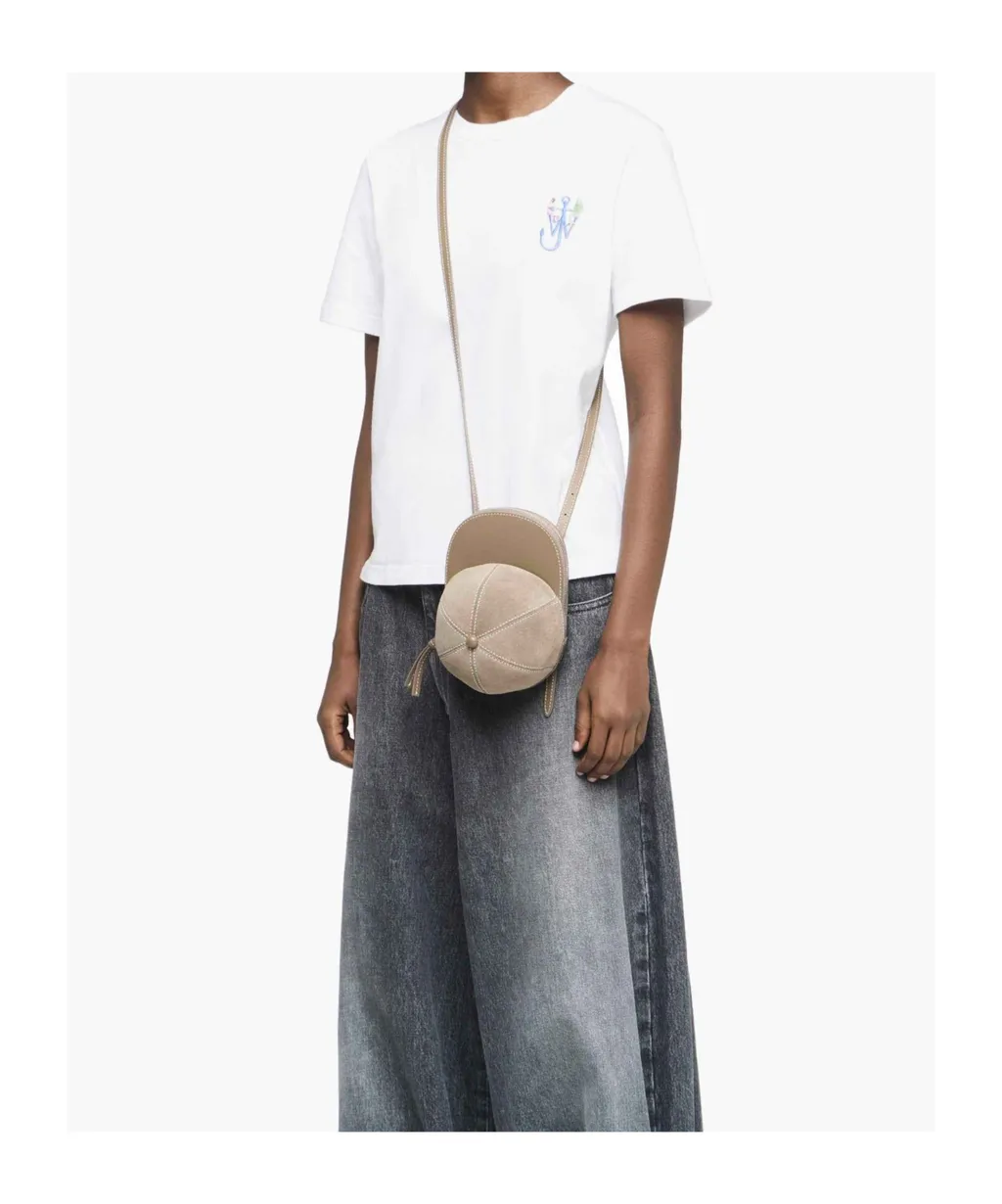 Jw Anderson Anchor Embroidery Printed T-Shirt