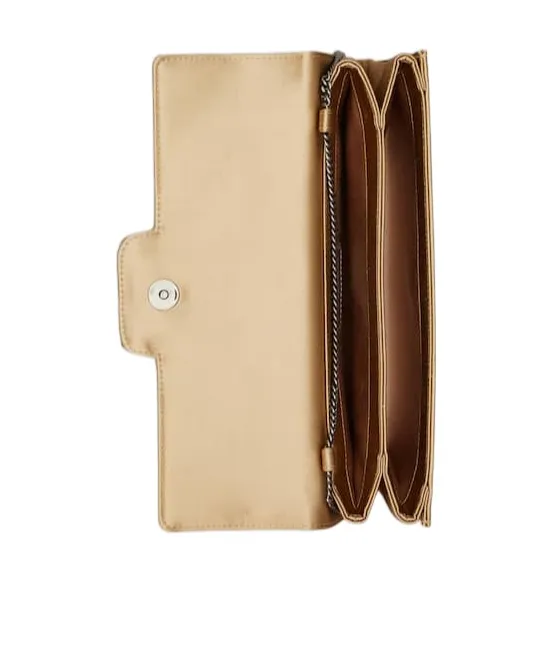 Roger Vivier Efflorescence Embellished Satin Clutch Bag