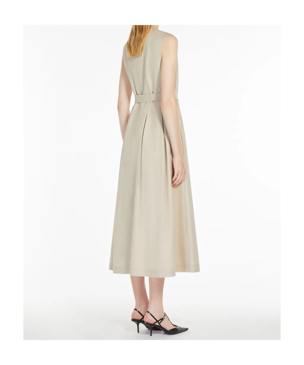 's Max Mara Amina Crewneck Belted Dress