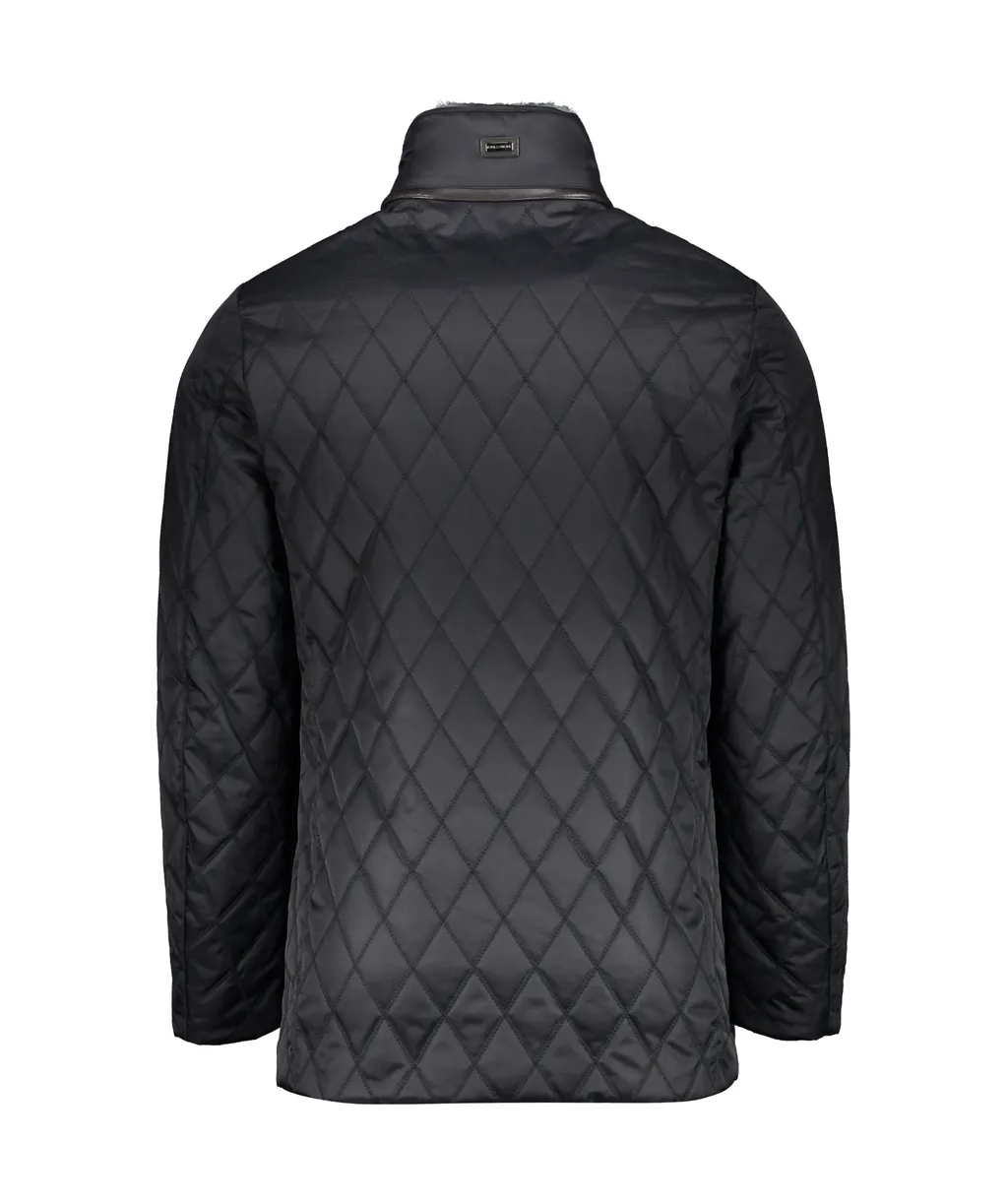 Long-Sleeved Quilted Jacket