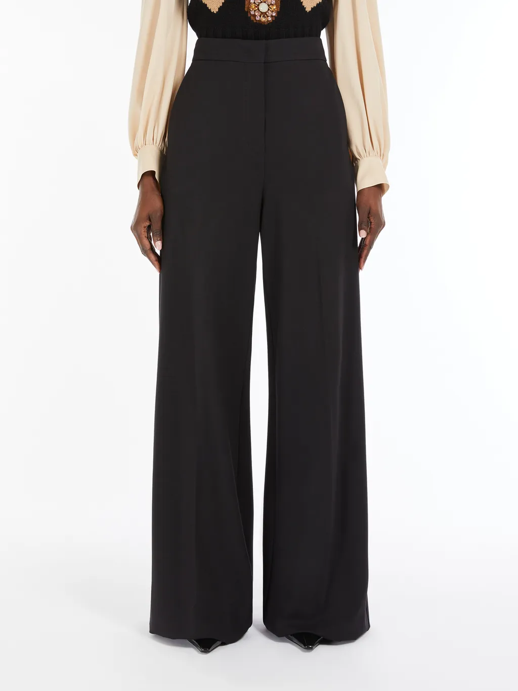 Compact Jersey Trousers