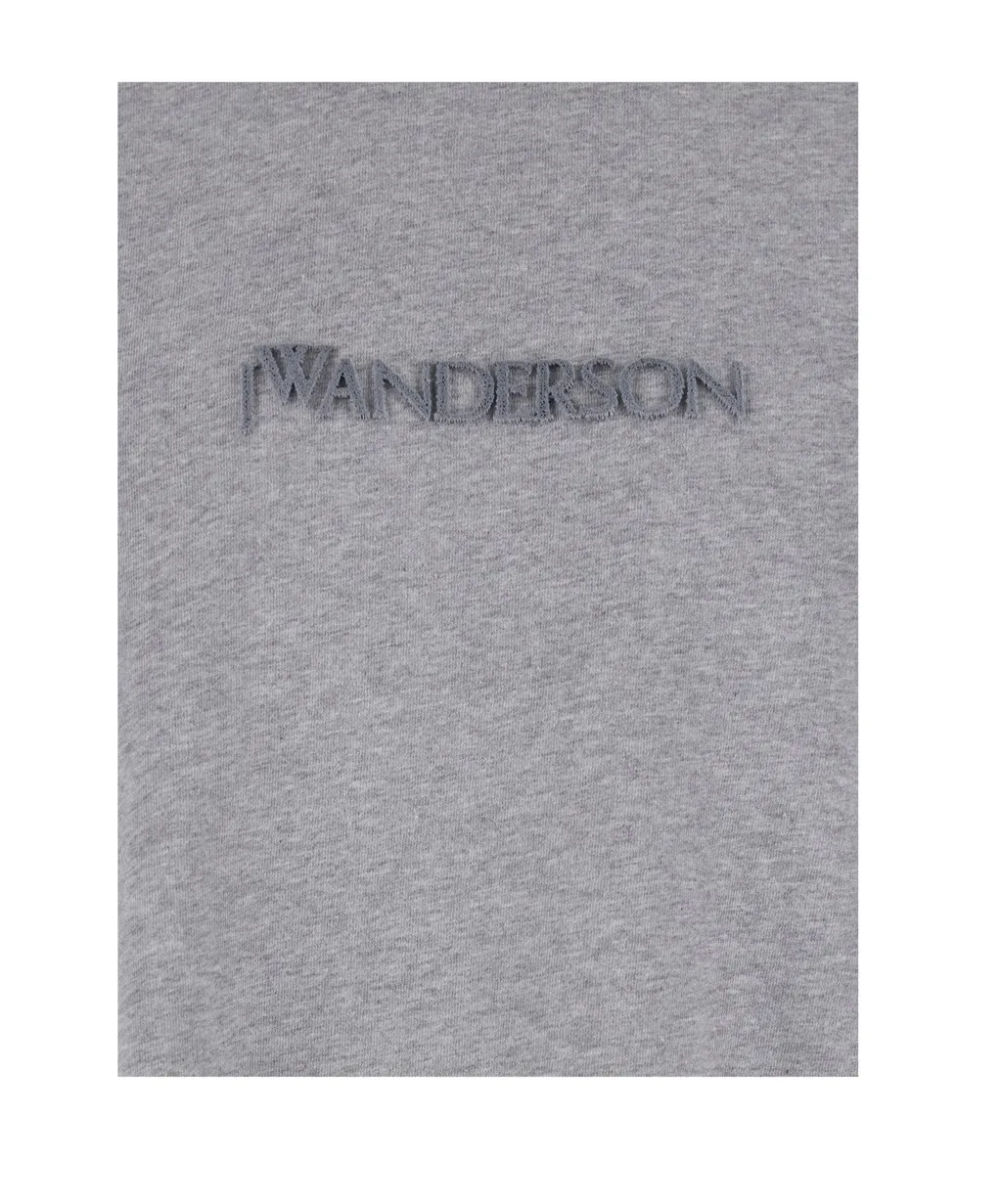 Flocked-Logo T-Shirt
