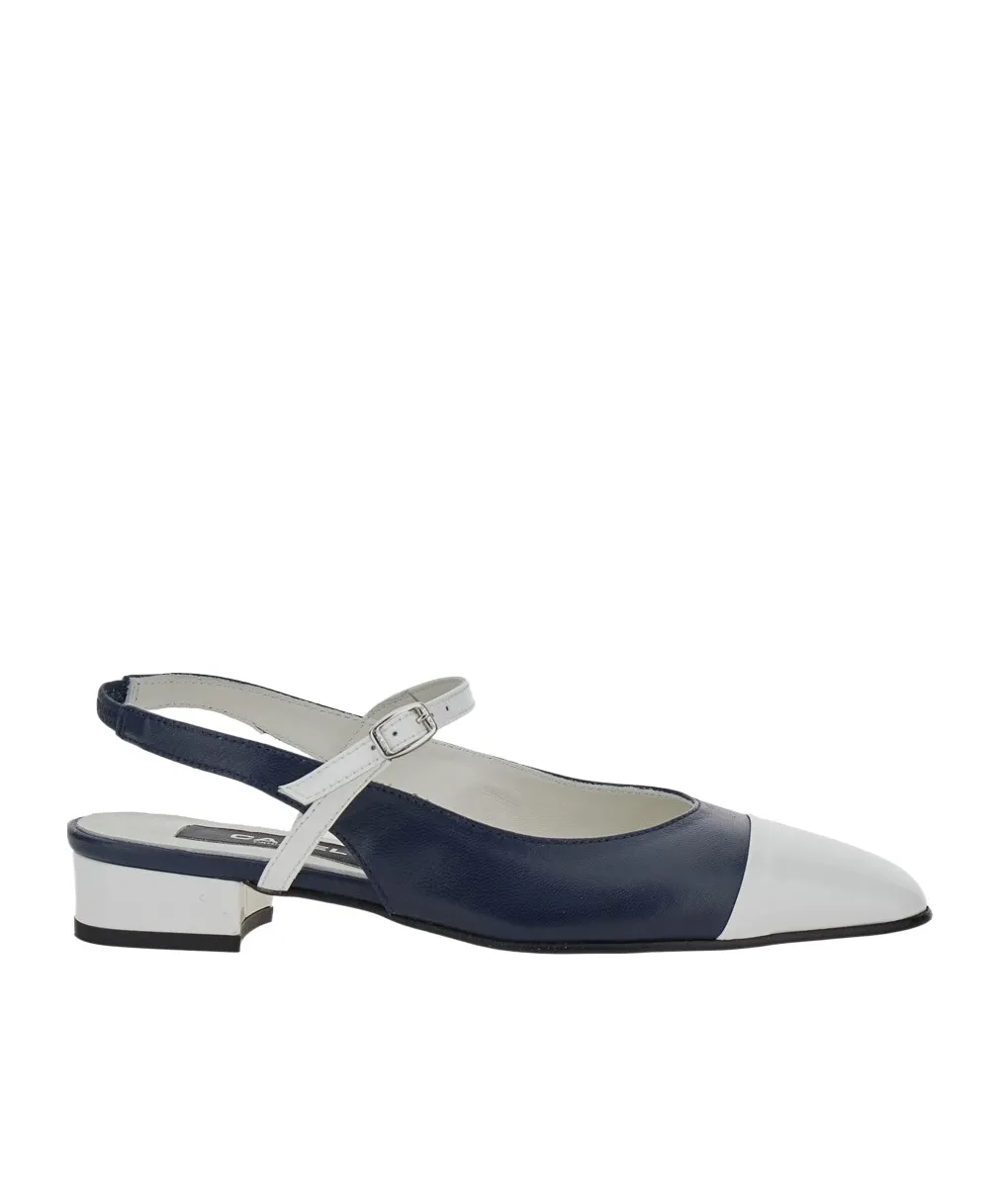 Contrast-Color Ballet Shoes