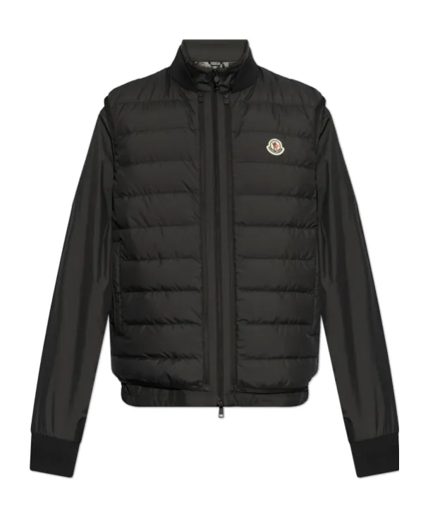 Moncler Logo Patch Down Jacket