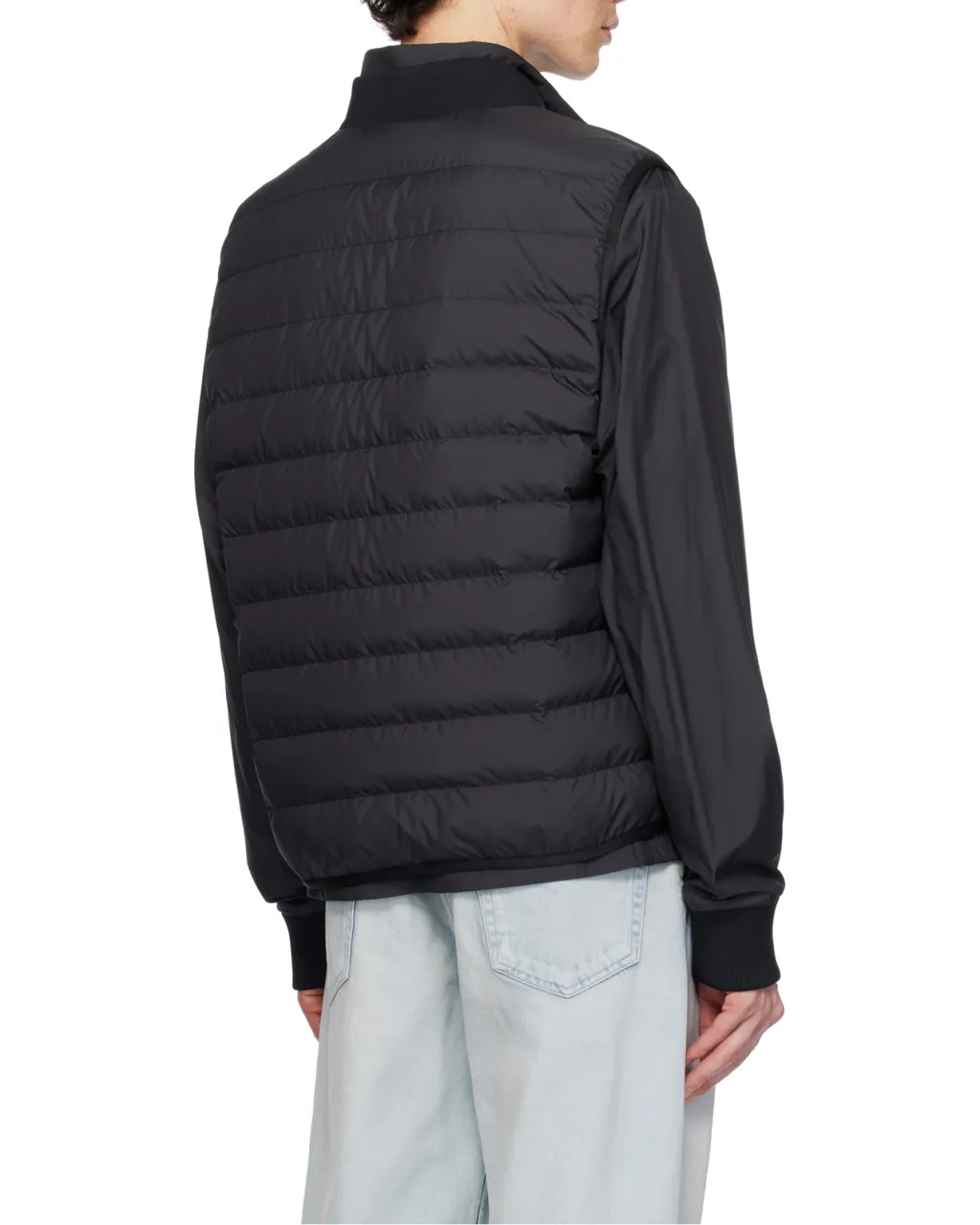 Moncler Logo Patch Down Jacket