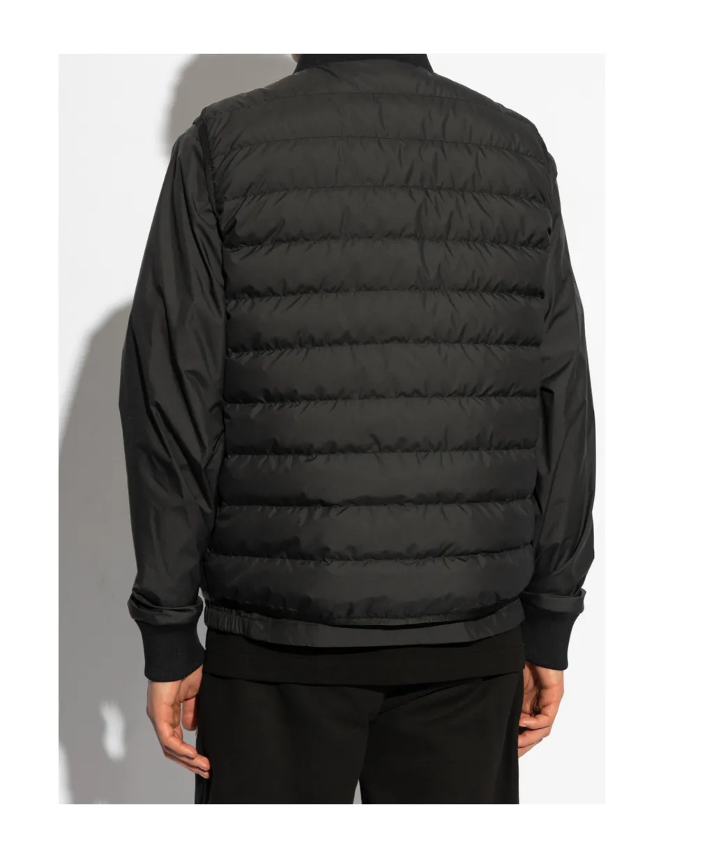 Moncler Logo Patch Down Jacket
