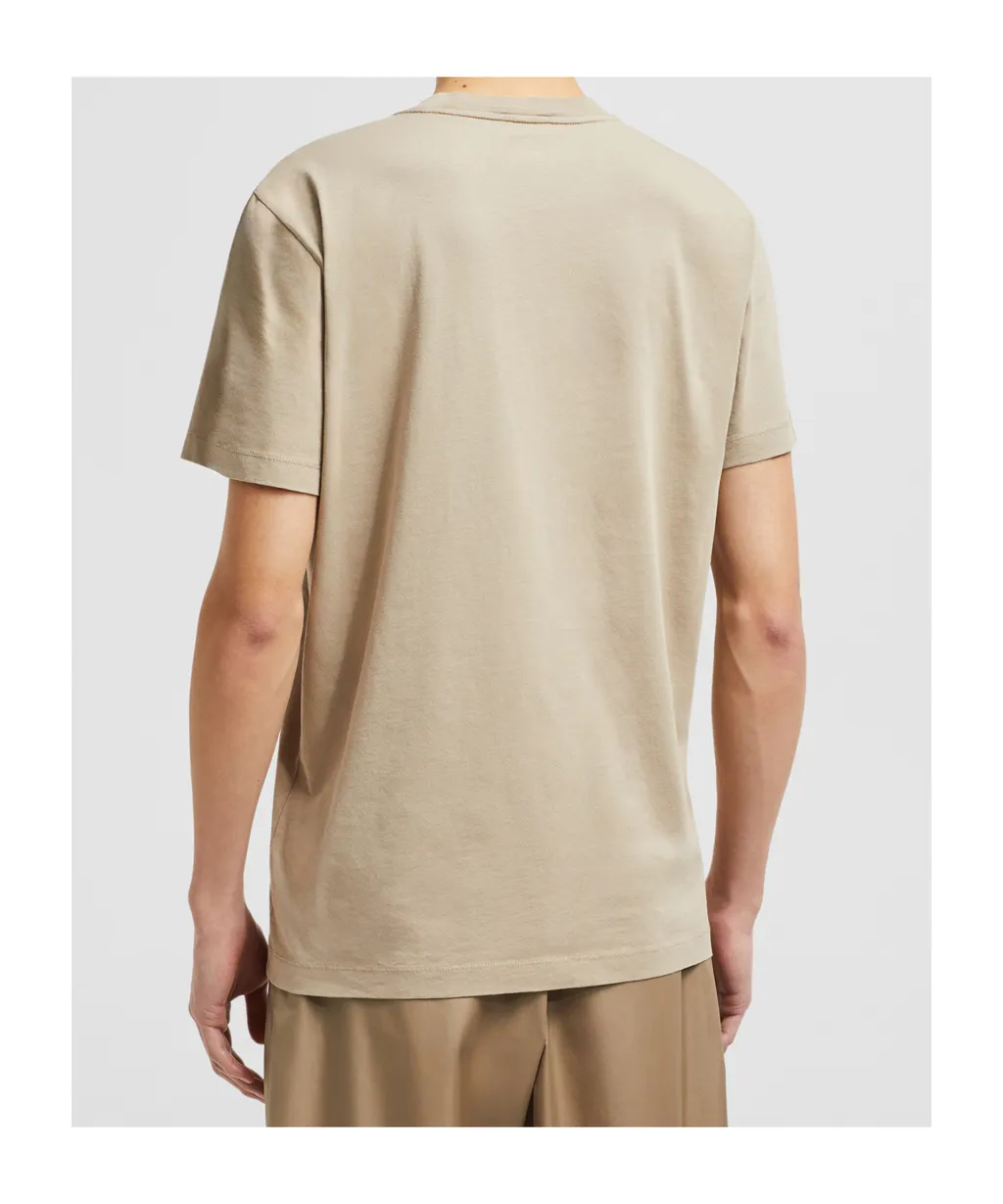 Moncler Logo Patch Crewneck T-Shirt