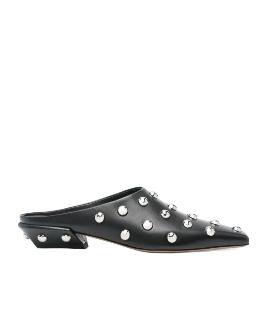 Paris Texas Belle Embellished Mules