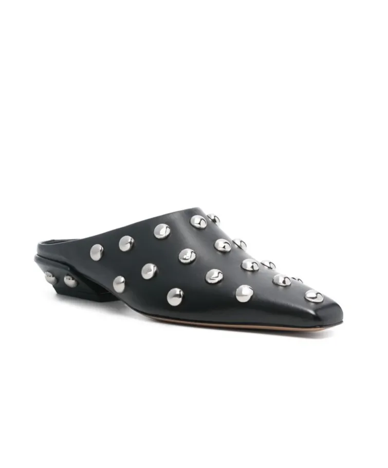 Paris Texas Belle Embellished Mules