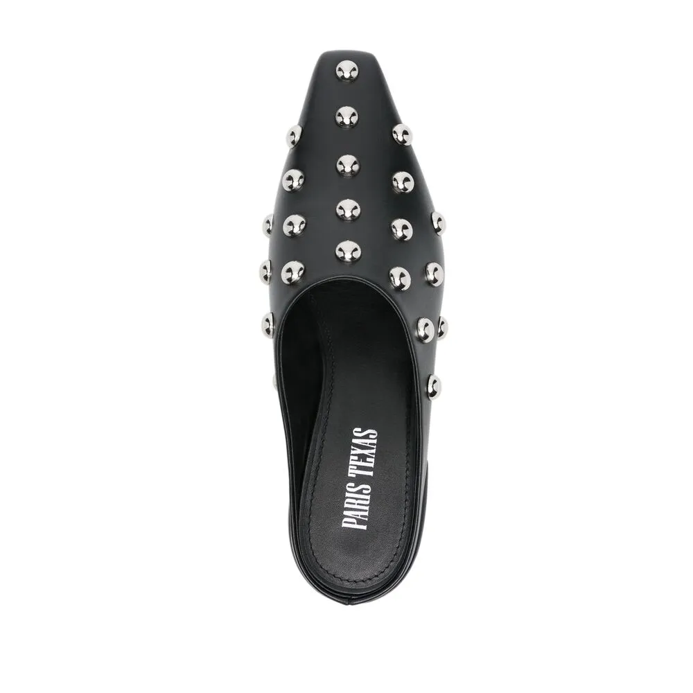 Paris Texas Belle Embellished Mules
