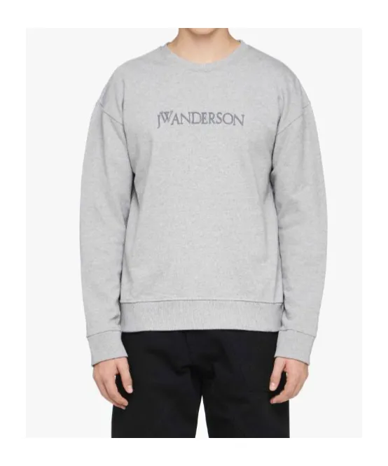 Jw Anderson Logo Embroidery Sweatshirt