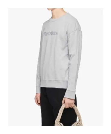 Jw Anderson Logo Embroidery Sweatshirt