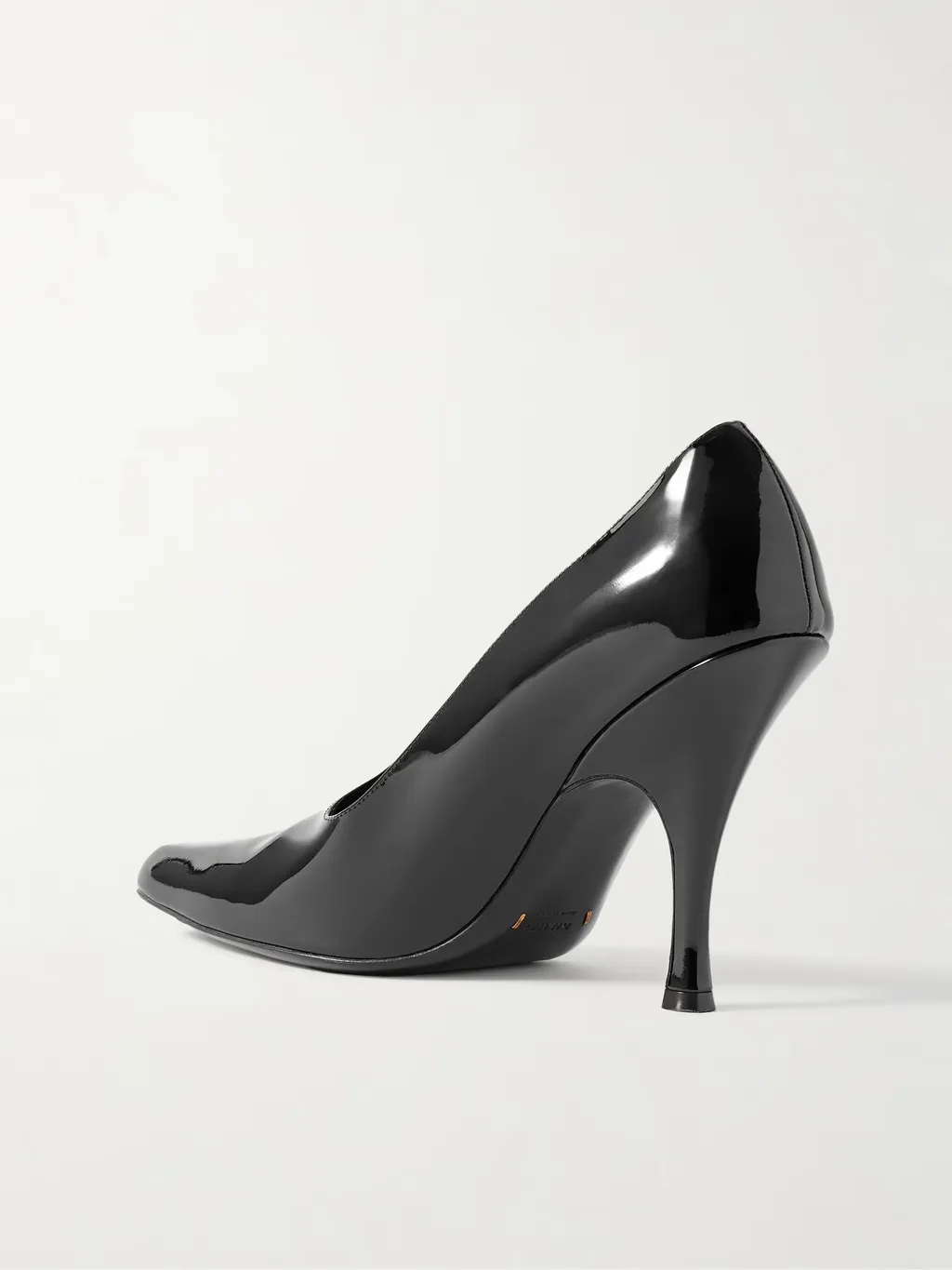 Square-Toe High Heels