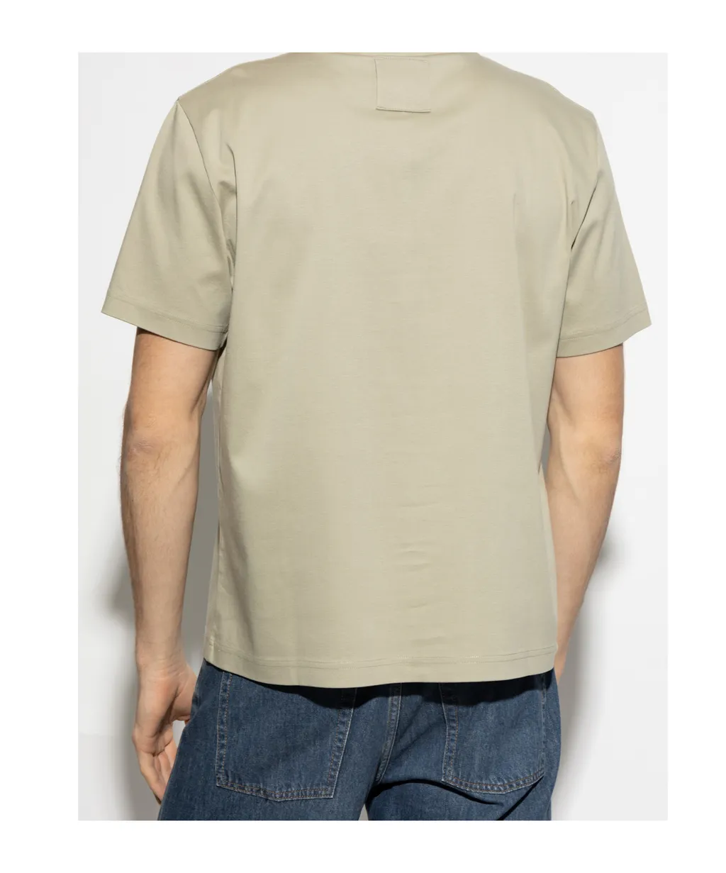 Lanvin Logo Embossed Crewneck T-Shirt