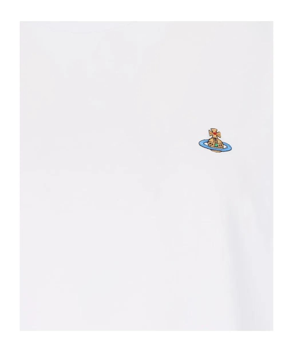 Vivienne Westwood Logo-Embroidered Crewneck T-Shirt