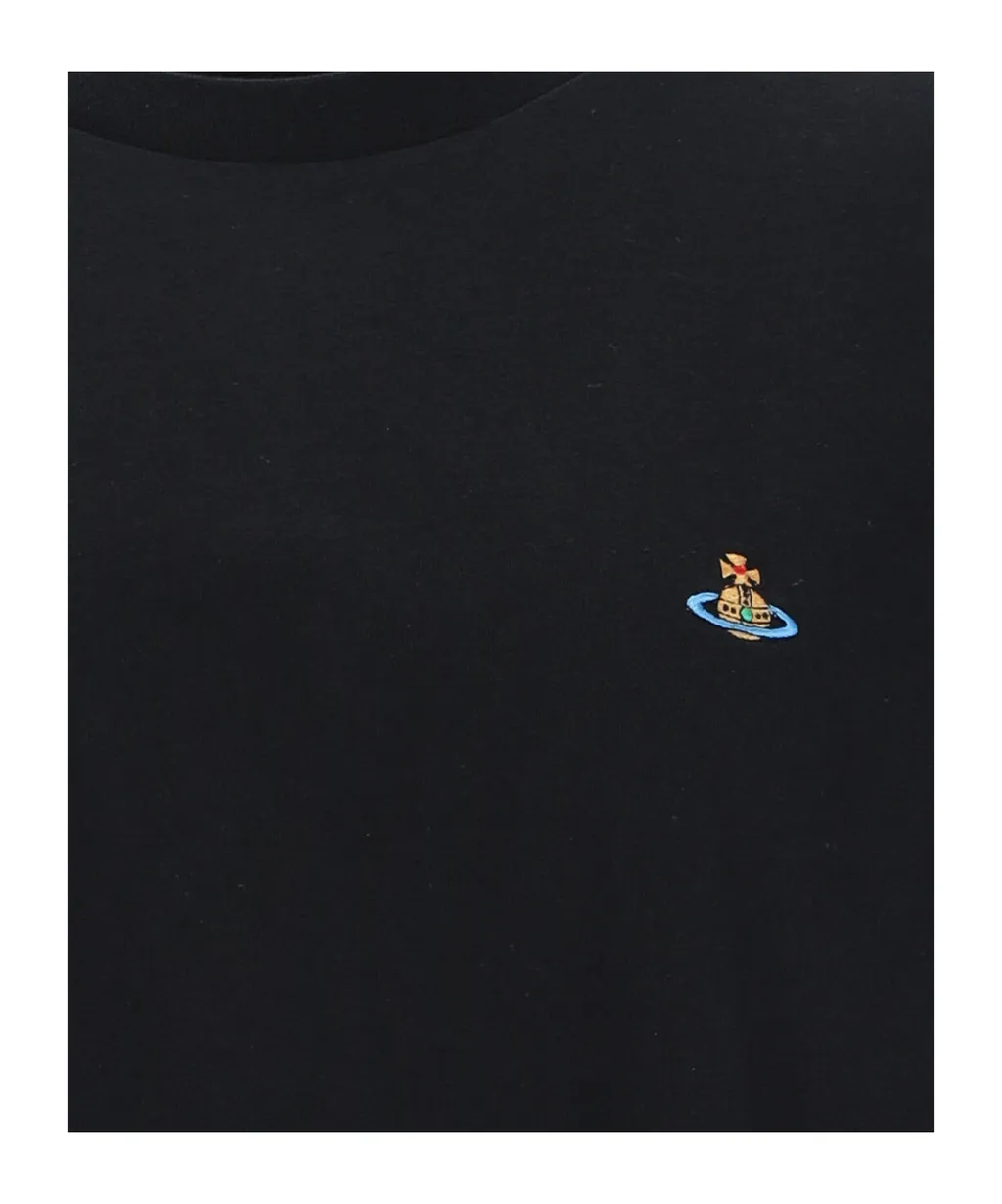 Vivienne Westwood Logo-Embroidered Crewneck T-Shirt