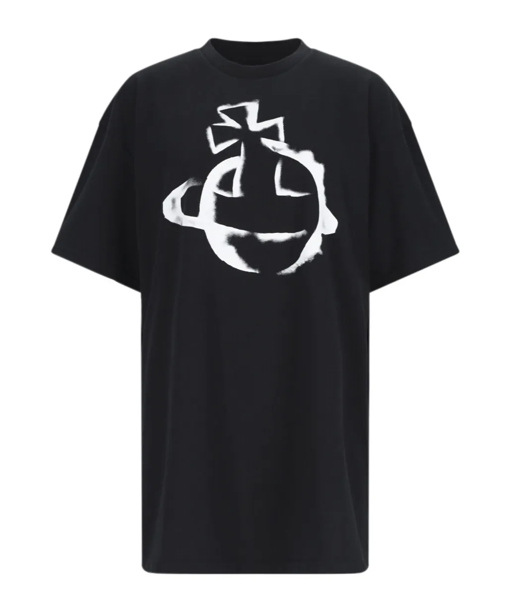 Vivienne Westwood Orb Logo-Printed Crewneck T-Shirt