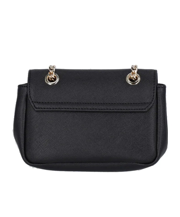 Vivienne Westwood Orb Plaque Foldover Top Shoulder Bag