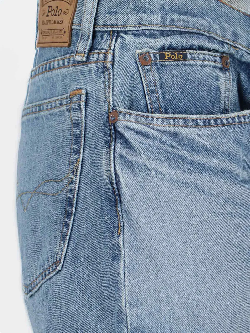 Polo Ralph Lauren Logo-Patch Denim Jeans
