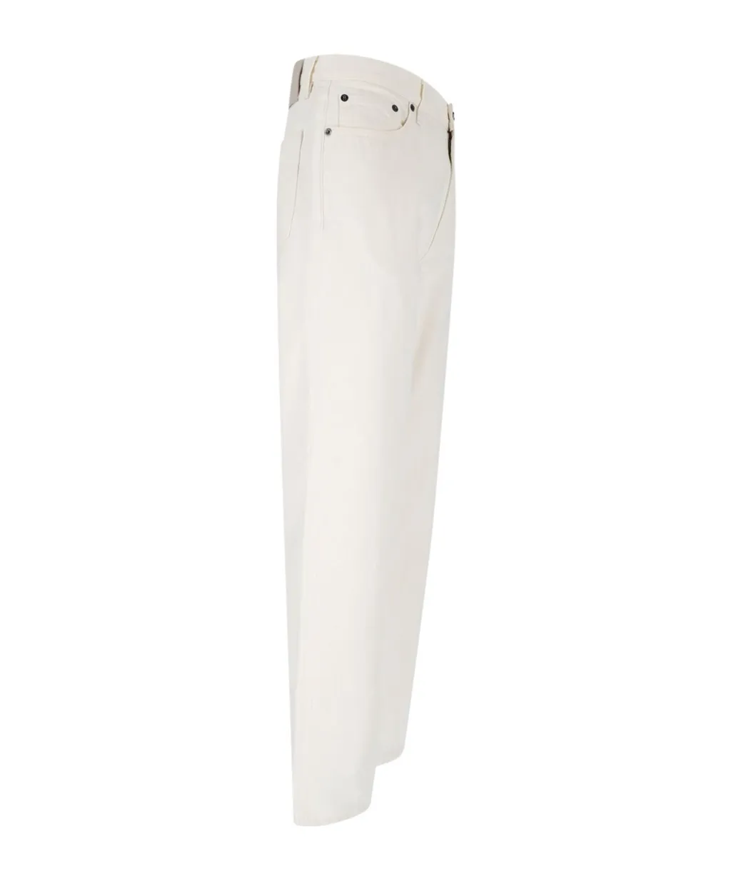 Zegna Logo Patch Straight-Leg Jeans